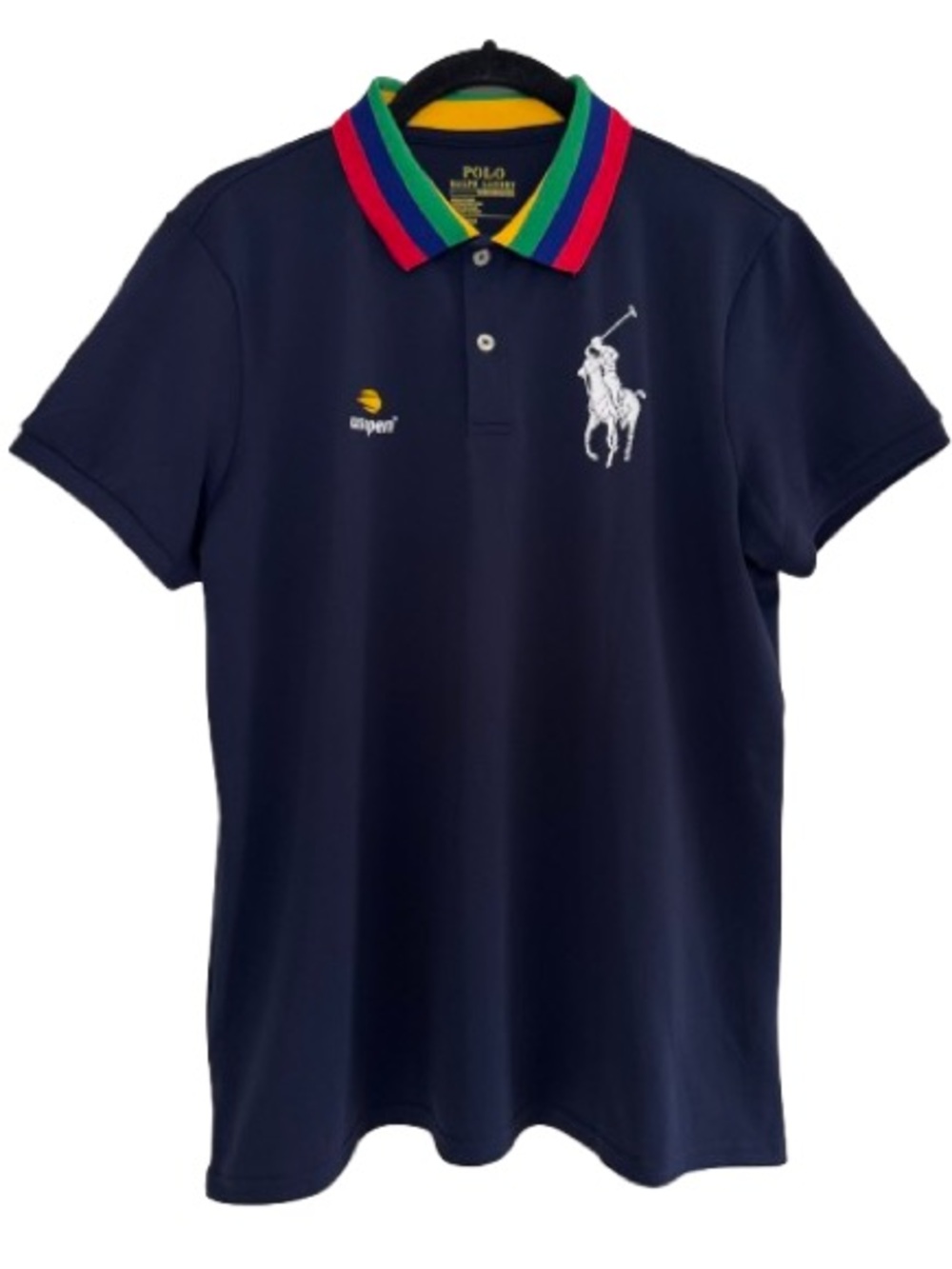 Polo Ralph Lauren Performance US Open Navy Blue Short Sleeve Polo Shirt